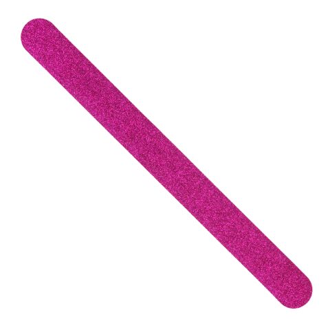 NomadX Edge Only padel racket edge protector in Glitter Dark Pink, unpackaged, diagonal view