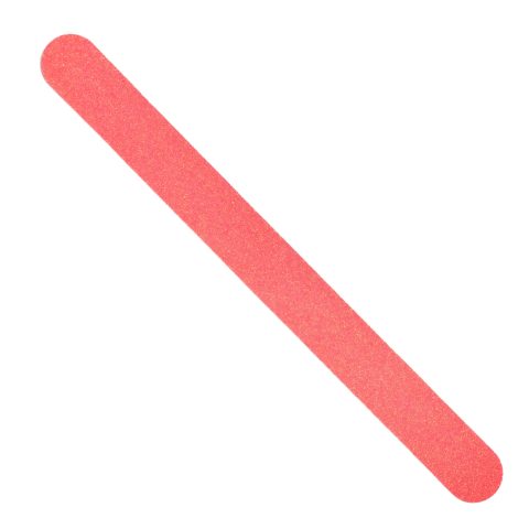 NomadX Edge Only padel racket edge protector in Glitter Neon Peach, unpackaged, diagonal view